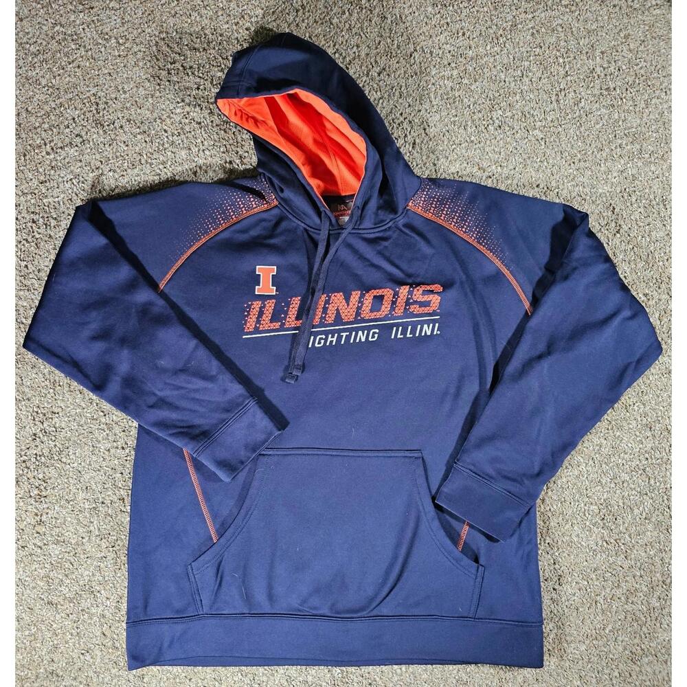 Knights Apparel Illinois Fighting Illini Lg 42/44 Hoodie